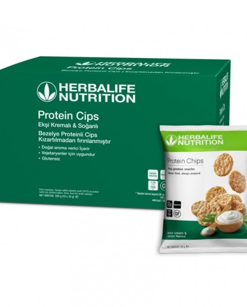 Ekşi Kremalı & Soğanlı Protein Cips 10'lu Koli